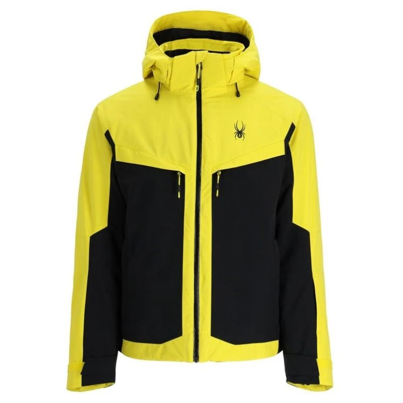 新品 SPYDER SPEED FLEECE 1/2 ZIP イエロー M Spyder Mens Copper