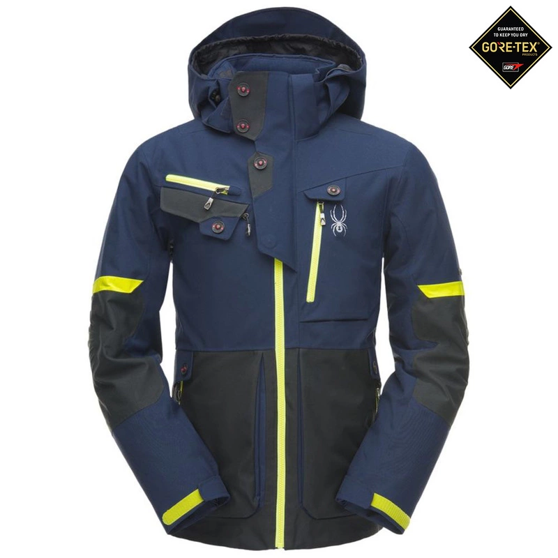Spyder Mens Tordrillo GTX Jacket Frontier Black Sportpursuit