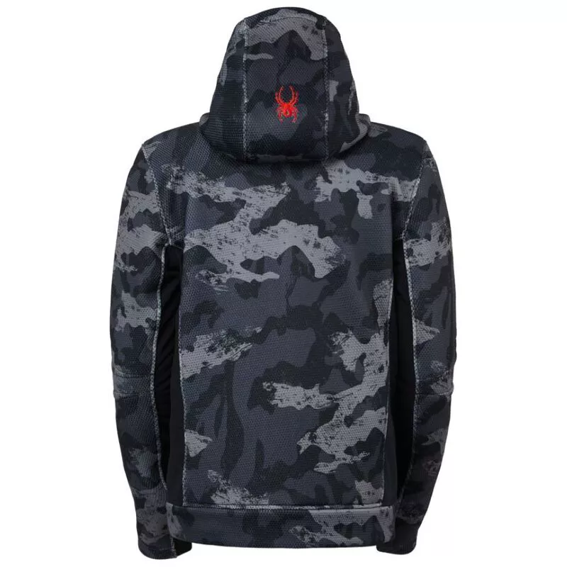 Spyder Mens Slalom Jacket Black Camo Sportpursuit