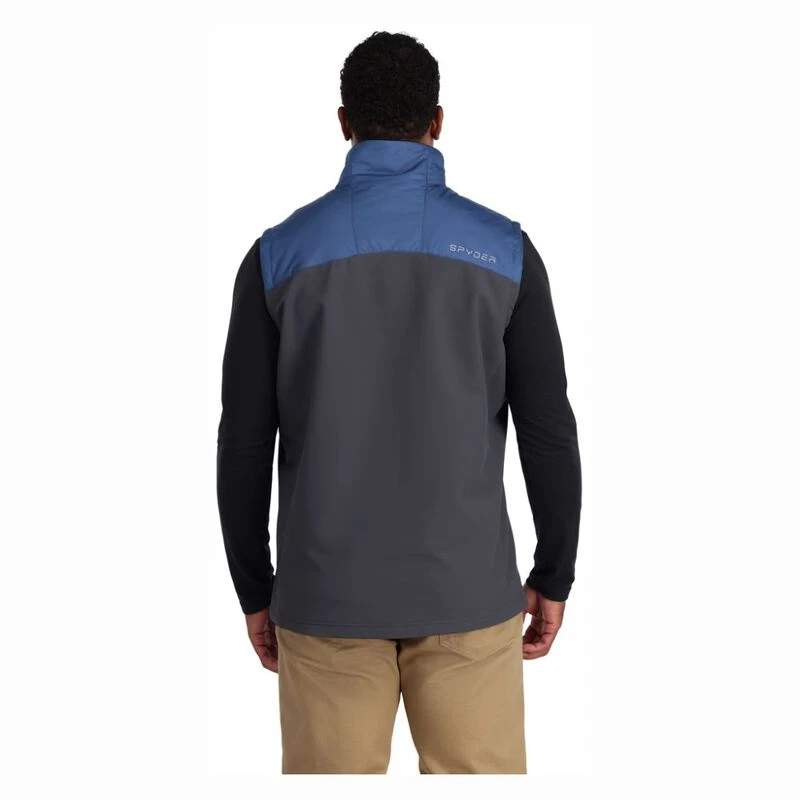 Spyder Mens Glissade Hybrid Vest Aby Vco Sportpursuit