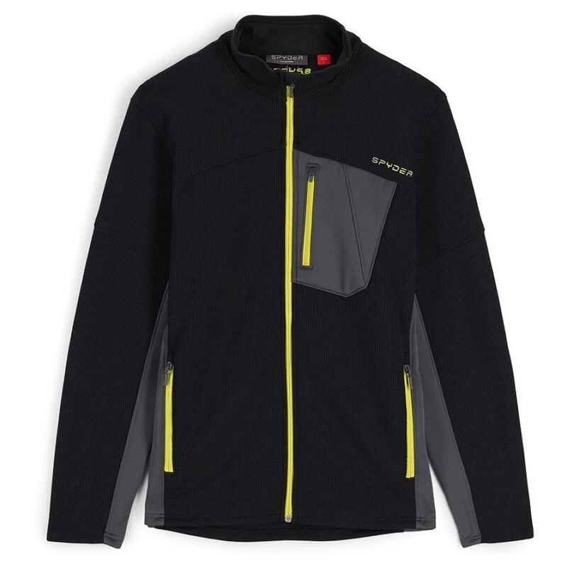 Spyder Mens Bandit Fleece Black Sportpursuit