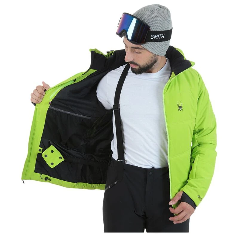 Spyder Mens Liability GTX Insulated Ski Jacket Mojito Sportpursuit
