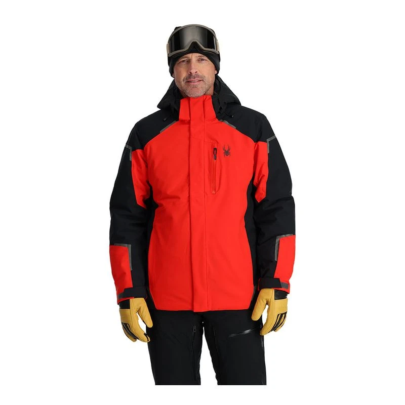 Spyder Mens Copper Jacket Red Sportpursuit