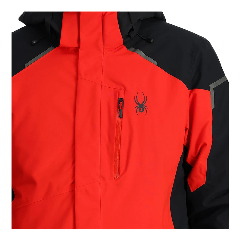 Spyder Mens Copper Jacket Red Sportpursuit
