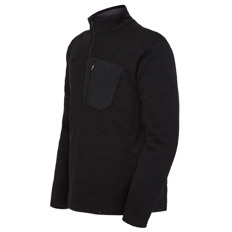 Spyder Glacial Half Zip – Polaire Mi-couche Garçon Avec UPF 50+ – Fermeture YKK, Coupe Ajustée