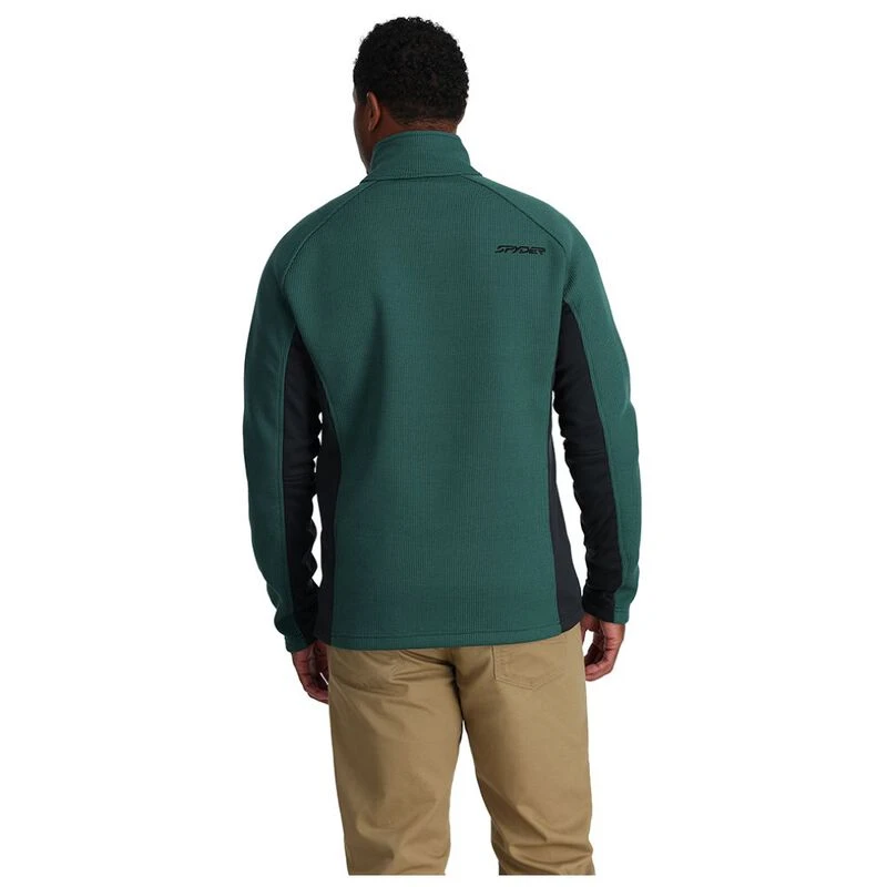 Spyder Men's Long Sleeve Outbound Mid Weight 1/4 Zip Pullover 1299048 Pick Size | UK
