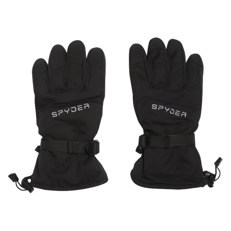 Spyder Mens Snow Gloves (Black) | Sportpursuit.com