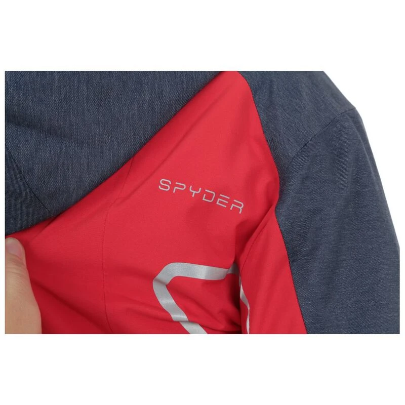 Spyder Womens Vintage Rad Pad Jacket Red Frozen Eurosportshop