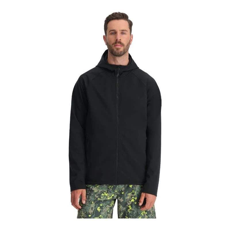 Spyder Mens Gridweb Jacket (Black) | Sportpursuit.com