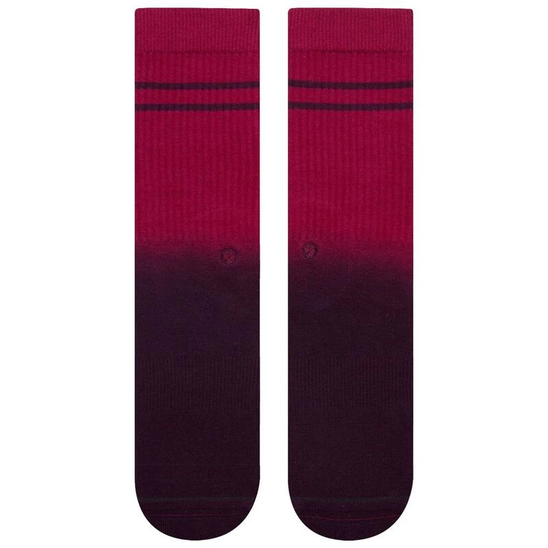 Stance Womens Uncommon Dip Socks (Maroon) | Sportpursuit.com