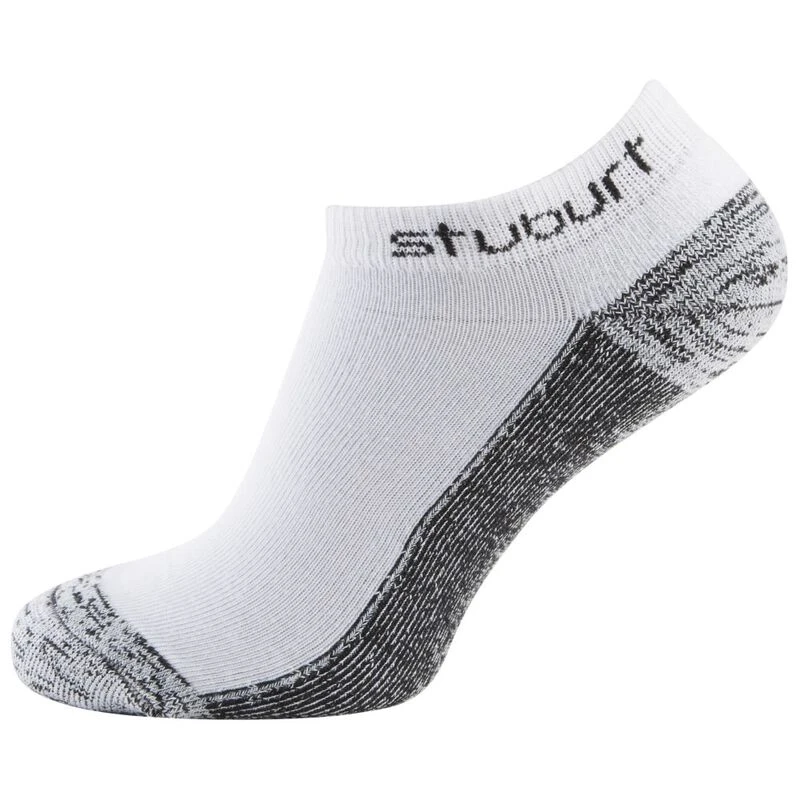 Stuburt Mens Low Cut Golf Socks (2 Pack) (White)