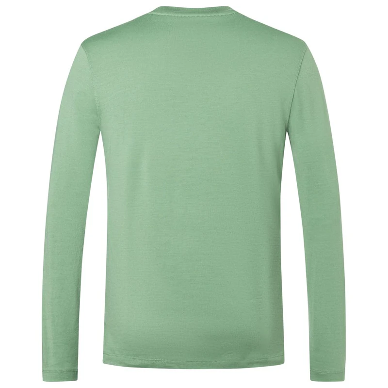 Super Natural Mens Essential 230 Long Sleeve T-Shirt (Loden Frost) | S