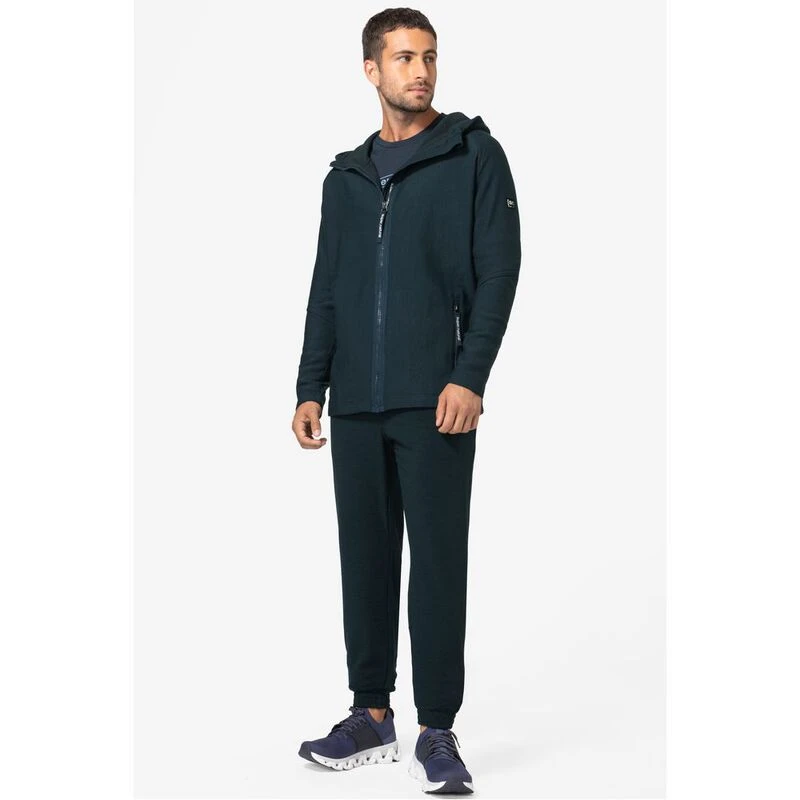 SuperNatural Herren Alpine Active Hoodie (Blau) | privatesportshop.de