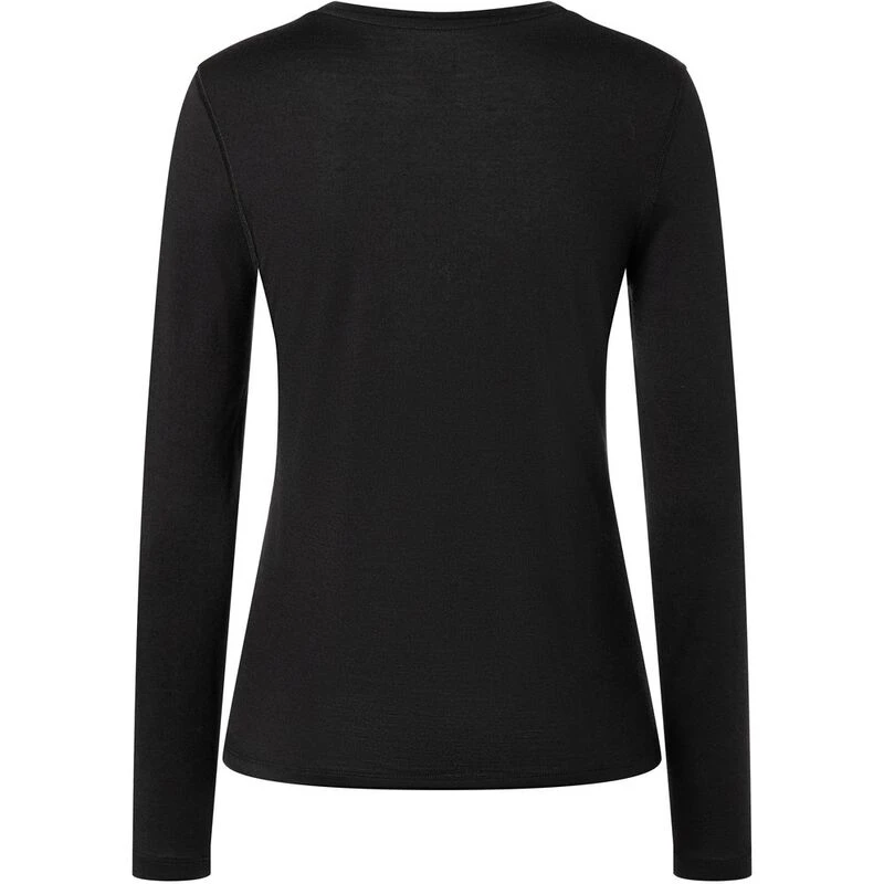 Black long sleeve t shirt women's cheap