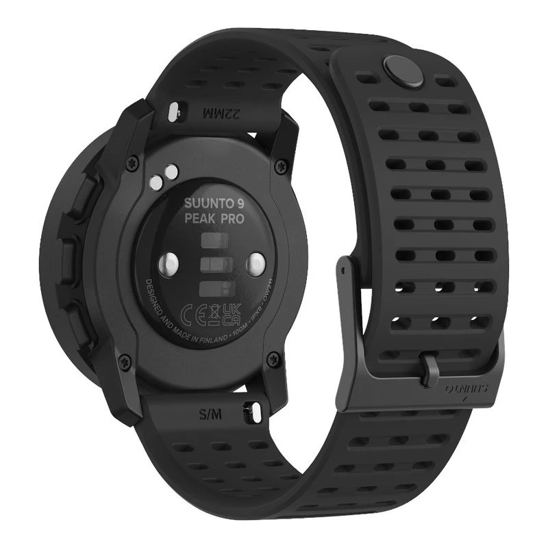 【オプション付】SUUNTO 9 PEAK ALL BLACK TITANIUM Suunto 9 Peak All Black - Ultra thin, small, tough GPS