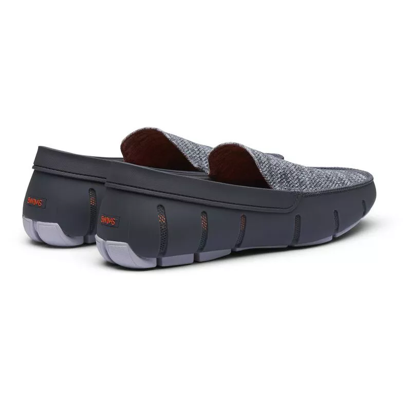 Swims Footwear Mens Classic Venetian Loafers Grey Glacier Grey Spo