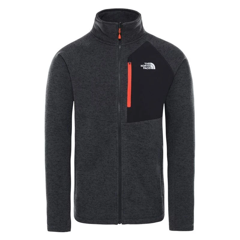 The North Face Mens Arashi Overlay Ii Jacket Asphaltgrydrkhthr Tnfblc