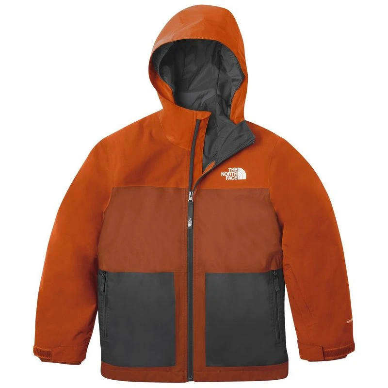 North face burnt orange jacket hot sale