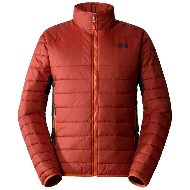 The North Face Mens Mikeno Synth Jacket Brick House Red TNF Black Bur