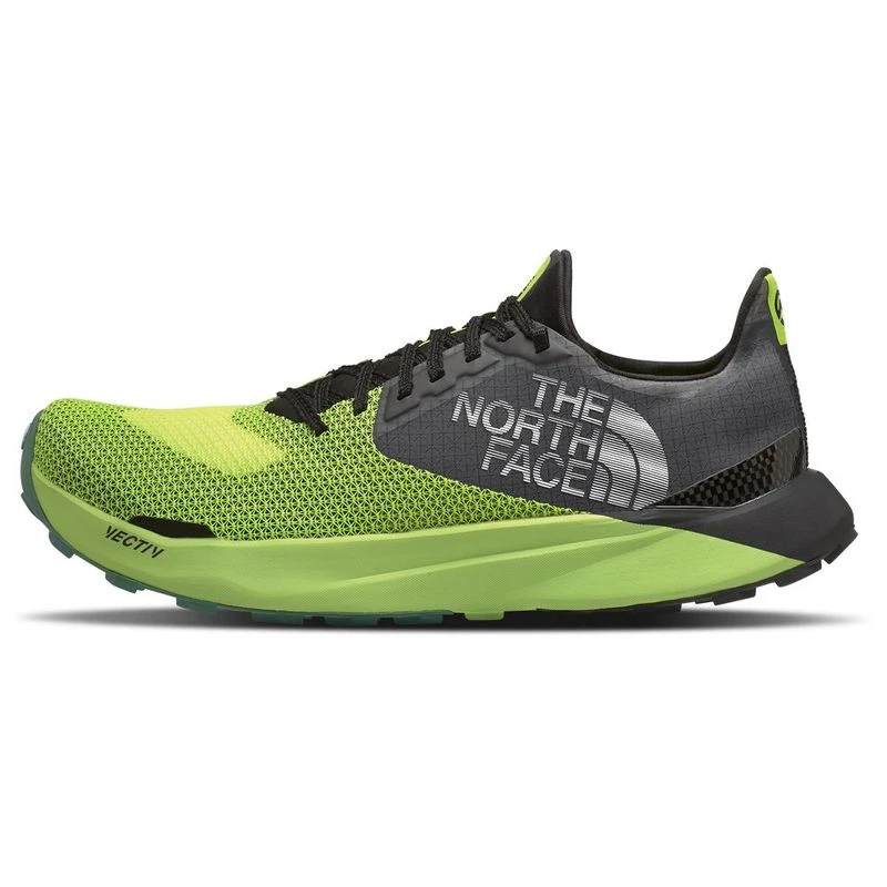 The North Face Mens Summit Vectiv Sky Trail Running Shoes LED Yellow