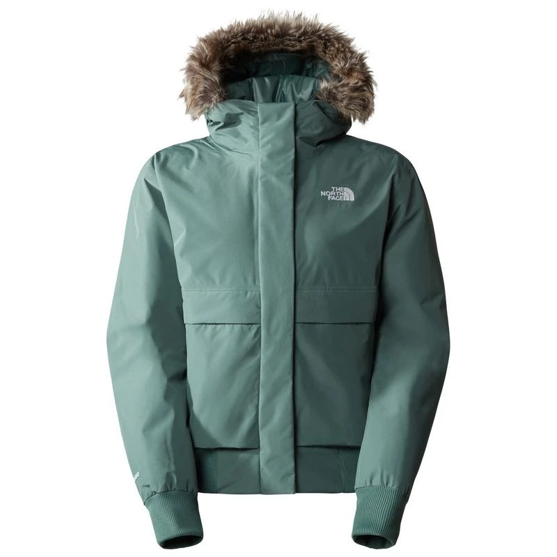 The North Face Womens Arctic Bomber Jacket (Dark Sage