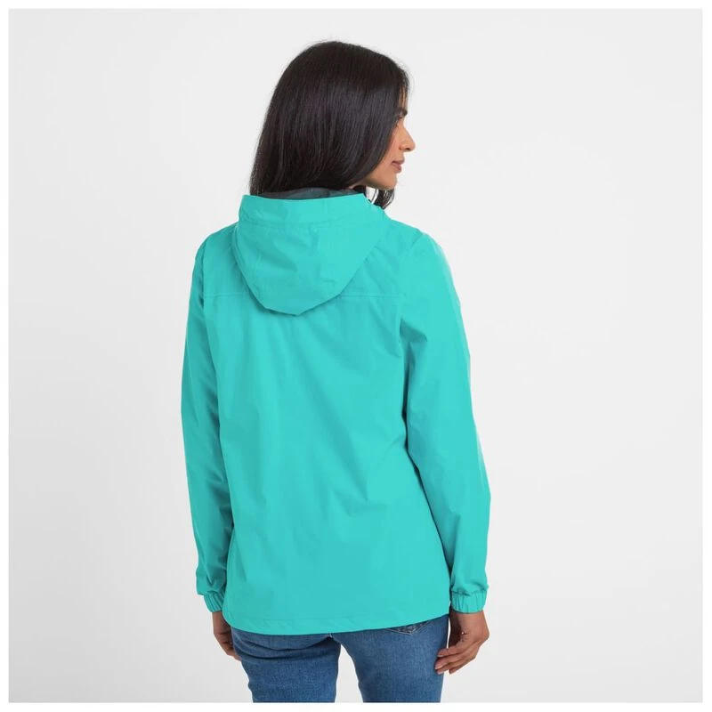 TOG 24 Womens Craven Waterproof Packaway Jacket Ceramic Blue Sport