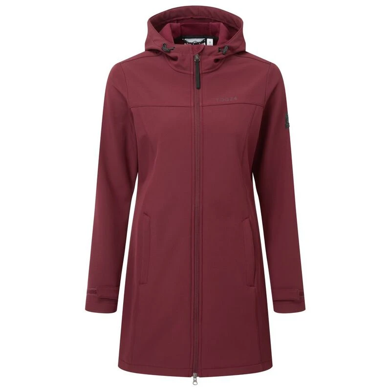 TOG 24 Womens Keld Long Softshell Jacket Rioja Sportpursuit