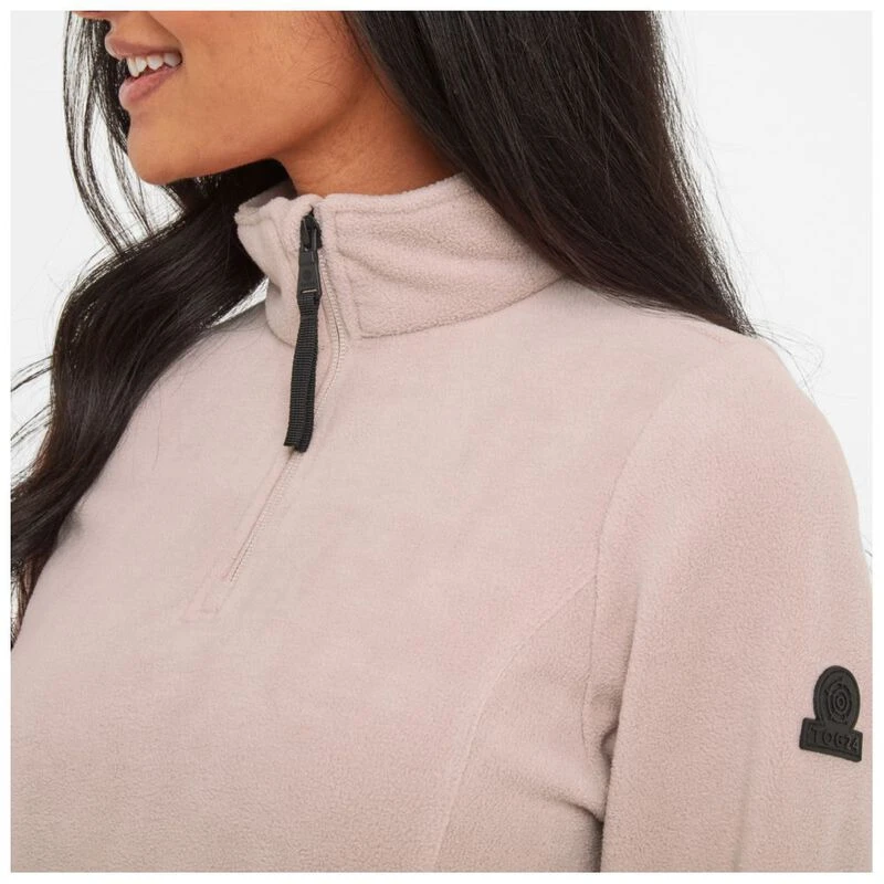 TOG 24 Womens Shire Half Zip Fleece Dusky Pink Sportpursuit