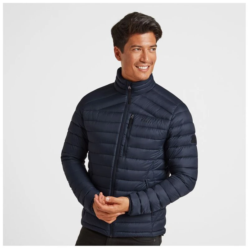 TOG 24 Mens Drax Funnel Down Jacket Navy Sportpursuit