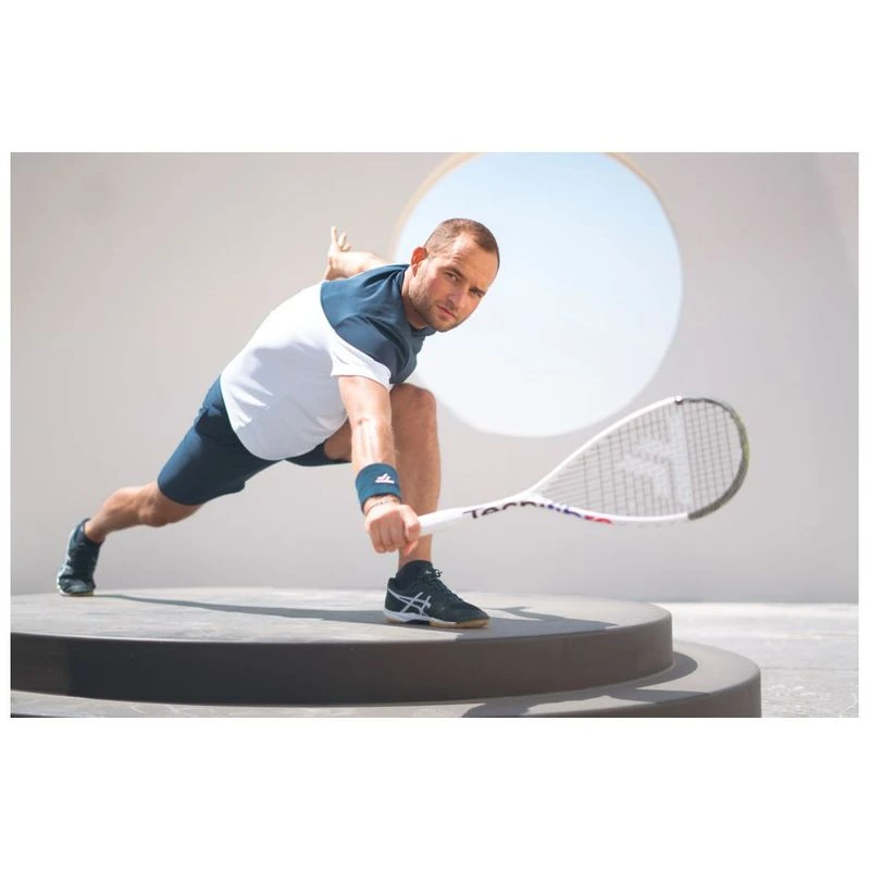 Raquette Carbone Technologie Raquette De Squash Tecnifibre Carboflex - Modèle Emblématique H - Pour Joueurs Confirmés Raquette Sport Légère