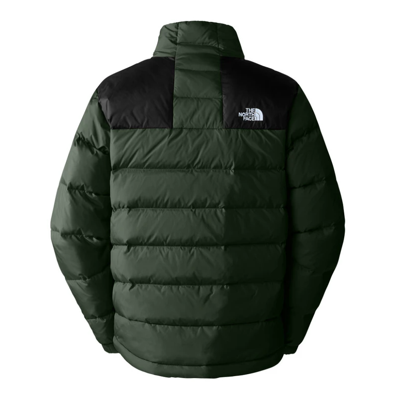 The North Face Mens Massif Down Jacket (Pine Needle/TNF Black) | Sport