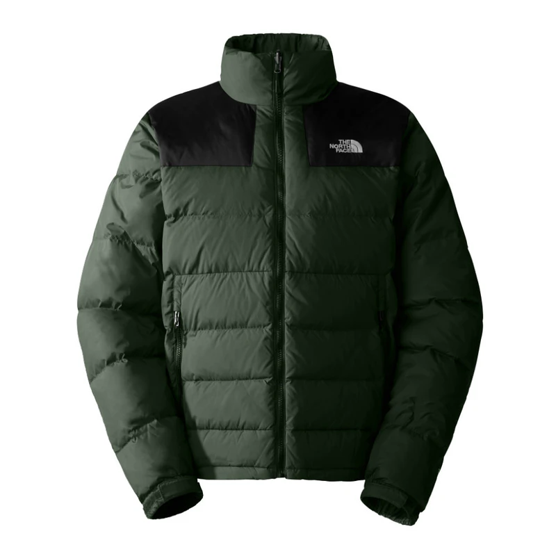 The North Face Mens Massif Down Jacket (Pine Needle/TNF Black) | Sport