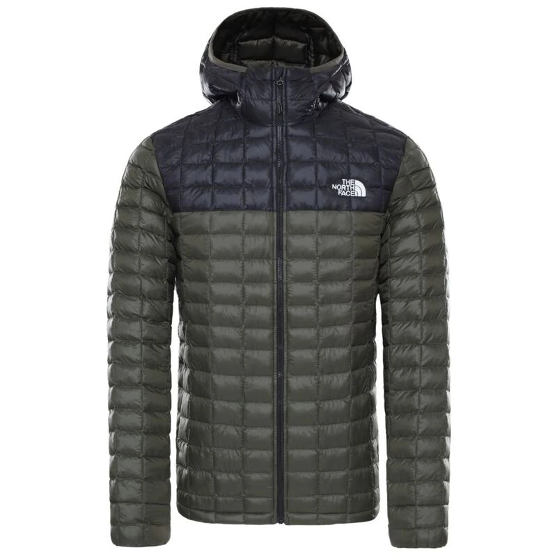 North face men's thermoball black matte hot sale