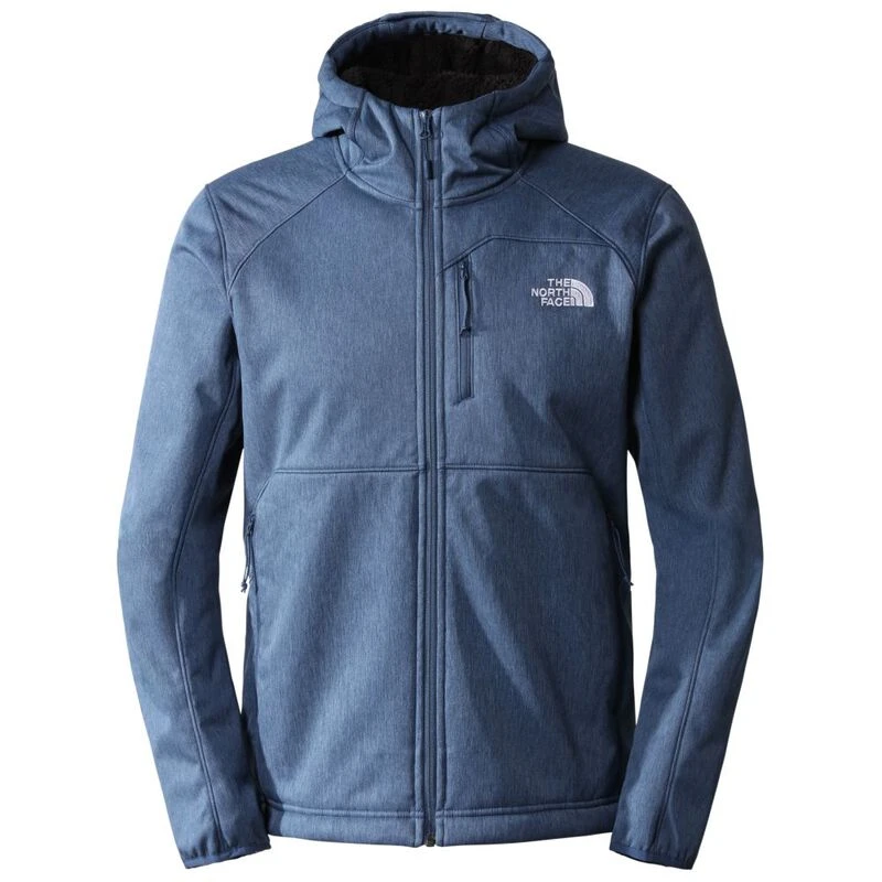 The North Face Mens Quest Hooded Jacket Shady Blue Dark Heather Sp