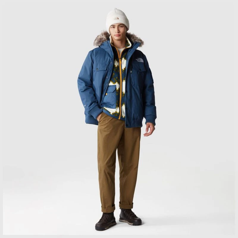 The North Face Mens Gotham Jacket Shady Blue Sportpursuit