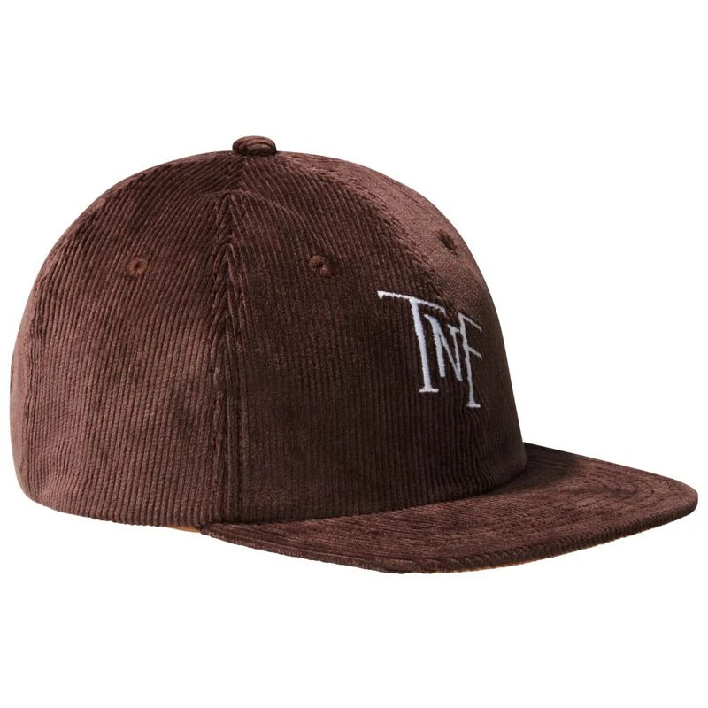 The North Face Mens Corduroy Hat (Coal Brown/Almond Butter Monogram Pr