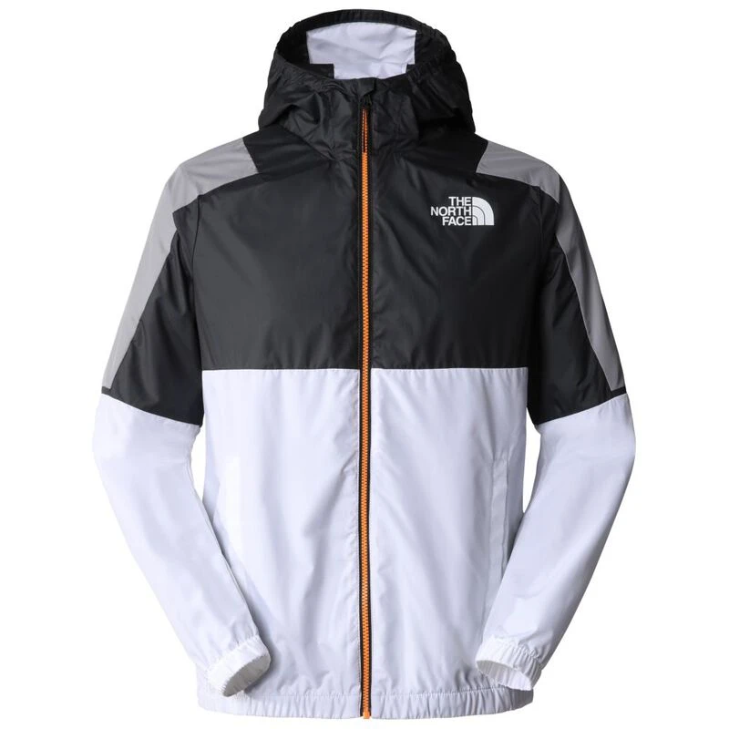 The North Face Mens Mountain Athletics Jacket TNF White Asphalt Grey
