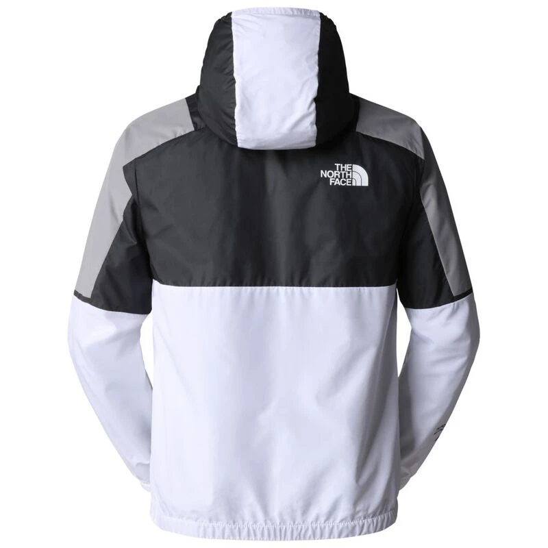The North Face Mens Mountain Athletics Jacket TNF White Asphalt Grey