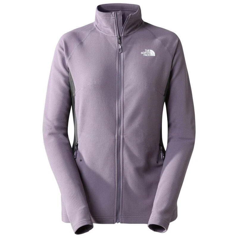 The north face women's agave full zip fleece jacket new arrivals