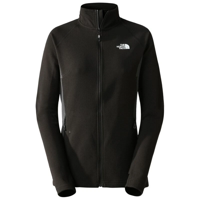 The North Face Womens Athletic Outdoors Full Zip Midlayer Jacket (TNF