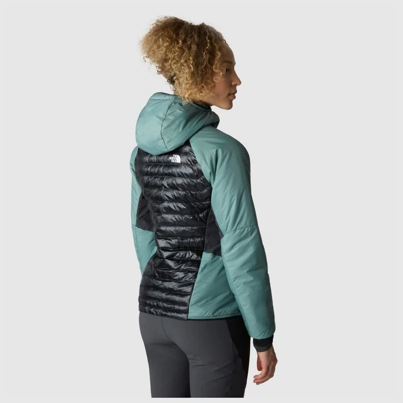 The North Face Womens Macugnaga Hybrid Insulated Jacket Dark Sage TNF