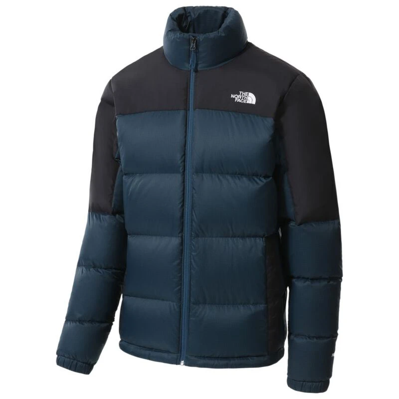 The North Face Mens Diablo Down Jacket (Monterey Blue/TNF Black) Spo