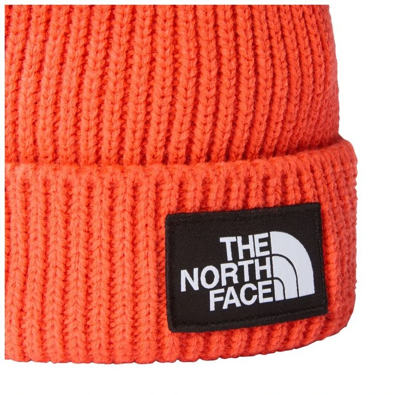 North face orange beanie shop