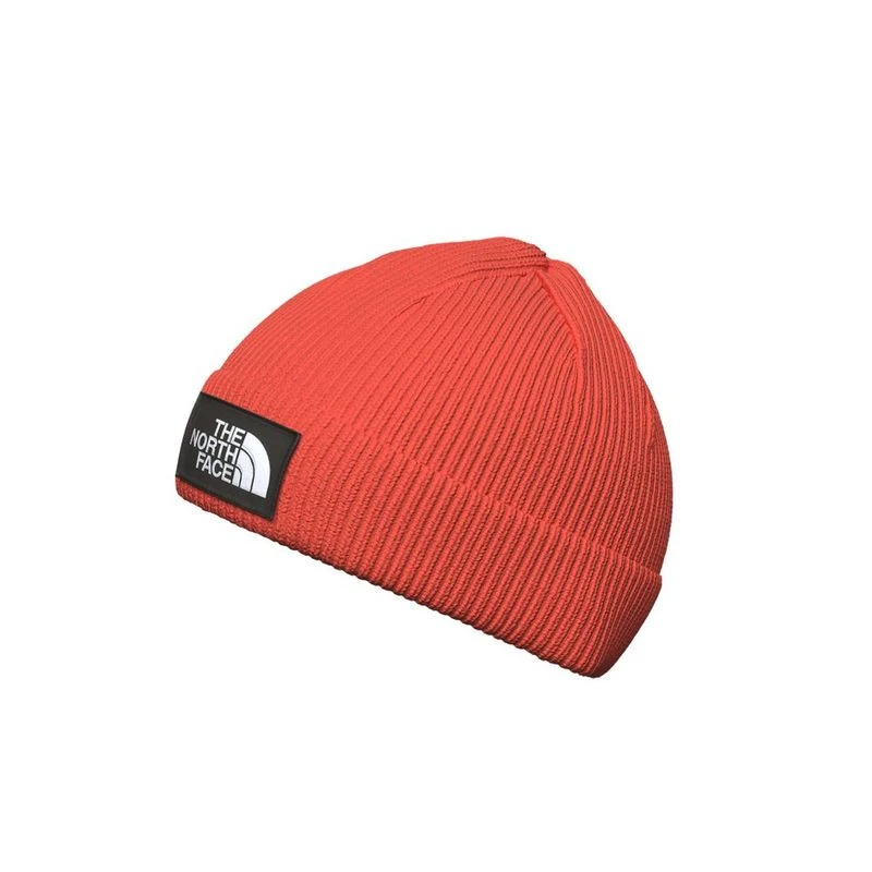 Red north face beanie shop