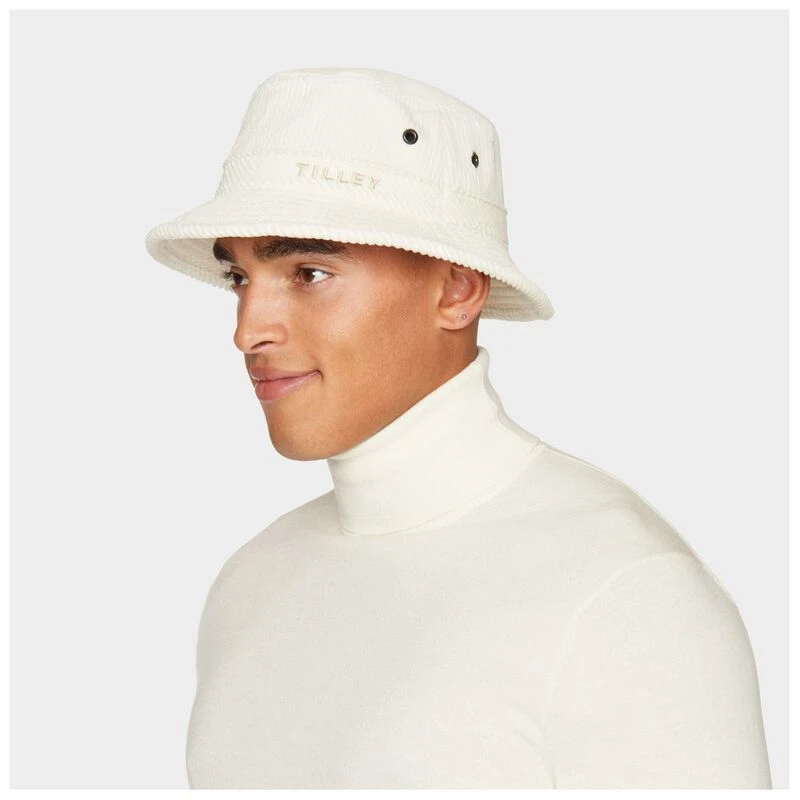 Tilley T1 Italian Corduroy Hat (Cream)
