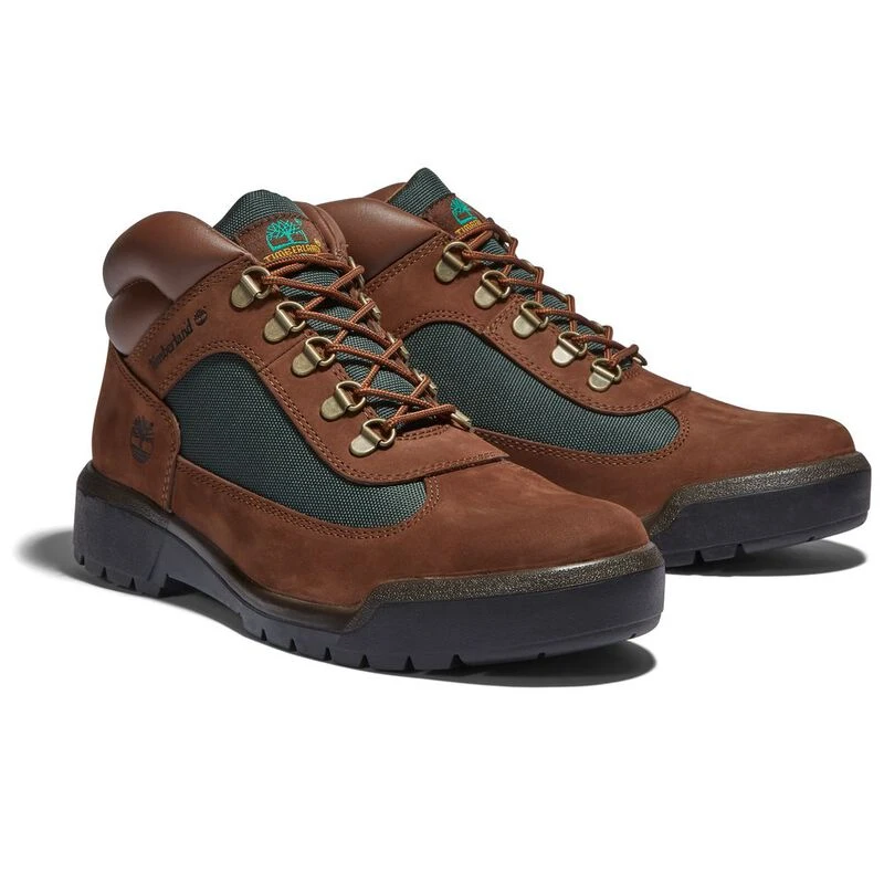 Tan and green timberland boots best sale