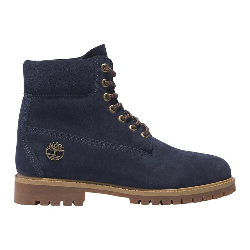 Timberland Mens Heritage 6 Inch Casual Boots Blue Sportpursuit