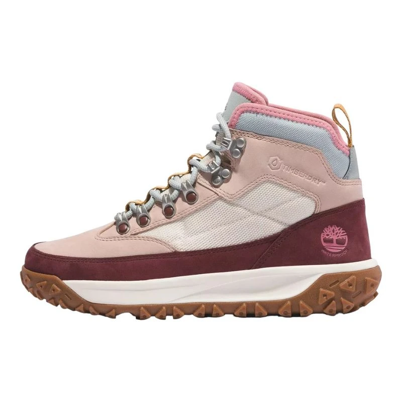 Pink and white timberlands cheap