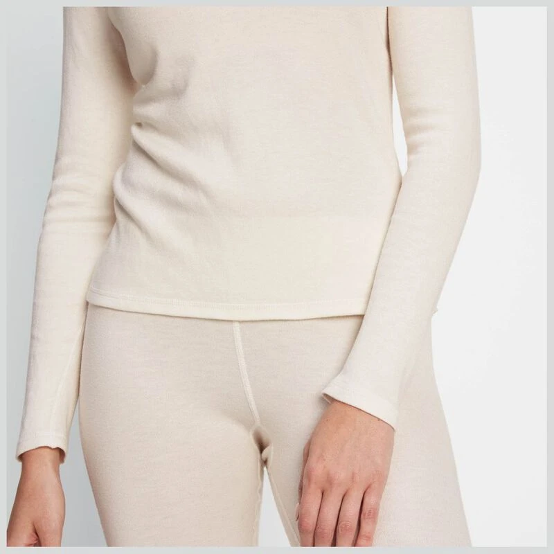 TOG 24 Womens Meru Thermal Baselayer Roll Neck Off White Sportpurs