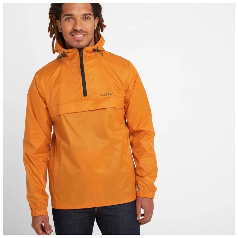 Mens overhead rain jacket deals